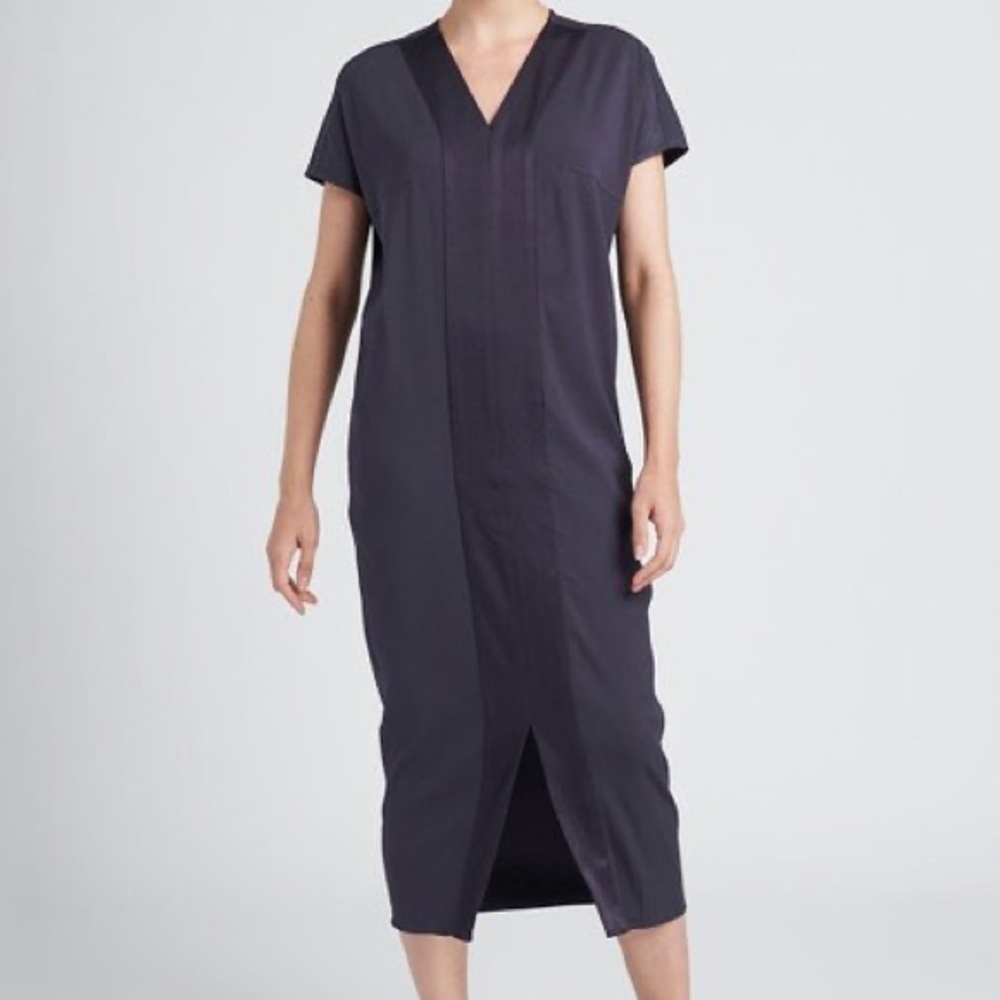 NWT Universal Standard Slate Pocket Crosby Caftan Midi Dress